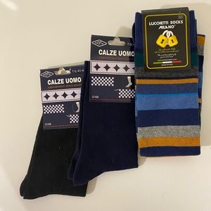 New socks for men, one size